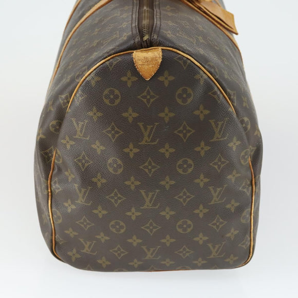 LOUIS VUITTON Monogram Keepall 55 Boston Bag M41424 LV Auth 166310