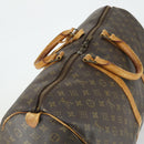 LOUIS VUITTON Monogram Keepall 55 Boston Bag M41424 LV Auth 166310-6