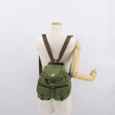 PRADA Backpack Nylon Green Silver Auth 166315-26