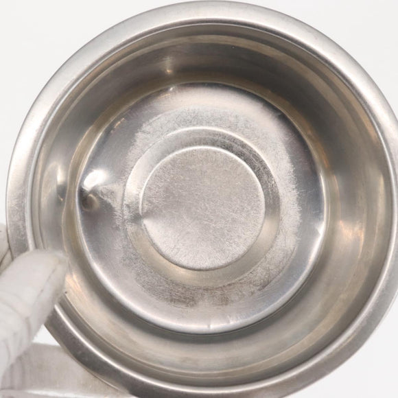 BOTTEGAVENETA Food Bowl And Collar set Dog Leash Leather Brown Auth 166322