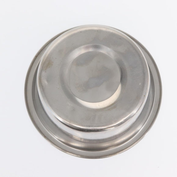 BOTTEGAVENETA Food Bowl And Collar set Dog Leash Leather Brown Auth 166322