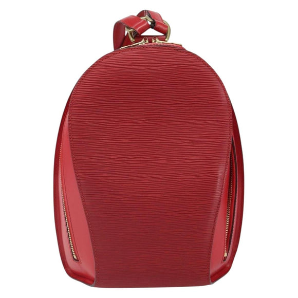 LOUIS VUITTON Epi Mabillon Backpack Castilian Red M52237 LV Auth 166325