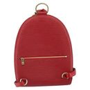LOUIS VUITTON Epi Mabillon Backpack Castilian Red M52237 LV Auth 166325-2