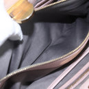 Miu Miu Matelasse Shoulder Bag Leather Gray Gold Auth 166328-23
