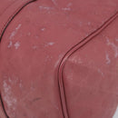 GUCCI GG Implementation Boston Bag PVC Gold Pink 193603 Auth 166330-9