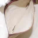 GUCCI GG Implementation Boston Bag PVC Gold Pink 193603 Auth 166330-23