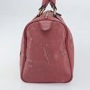 GUCCI GG Implementation Boston Bag PVC Gold Pink 193603 Auth 166330-4