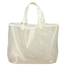 LOUIS VUITTON Epi Plage Lagoon Bay Tote Bag White Clear M92151 LV Auth 166331-2