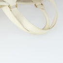 LOUIS VUITTON Epi Plage Lagoon Bay Tote Bag White Clear M92151 LV Auth 166331-7