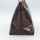 LOUIS VUITTON Monogram Vernis Bellevue GM Tote Bag Amarante M93589 Auth 166335-4