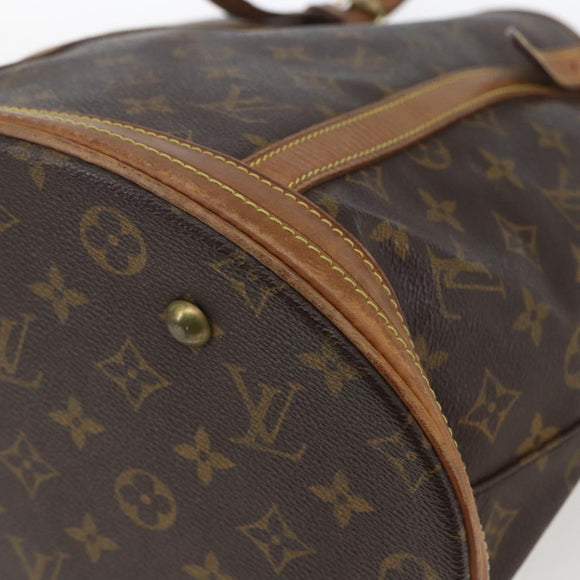 LOUIS VUITTON Monogram Bucket GM Shoulder Bag M42236 LV Auth 166339