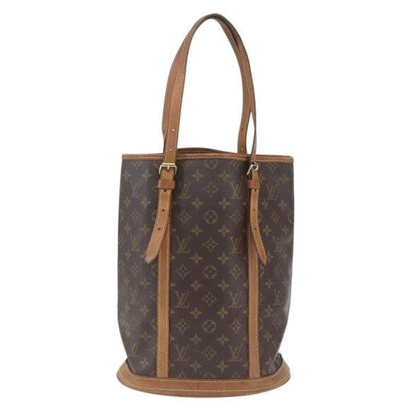 LOUIS VUITTON Monogram Bucket GM Shoulder Bag M42236 LV Auth 166339