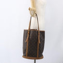 LOUIS VUITTON Monogram Bucket GM Shoulder Bag M42236 LV Auth 166339-22