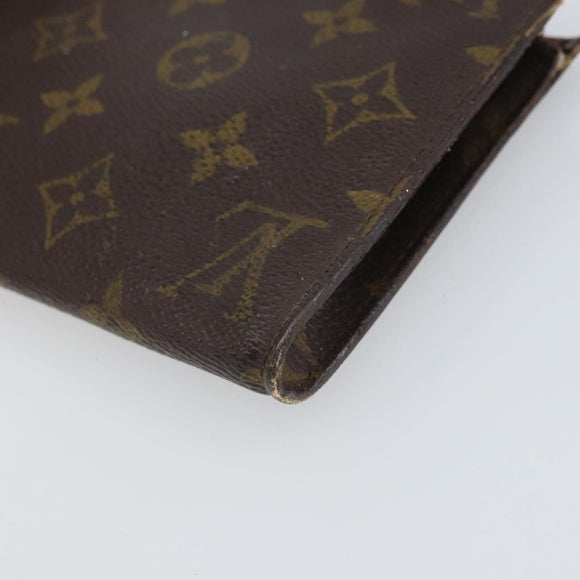 LOUIS VUITTON Monogram Bucket GM Zubehörtasche LV Auth 166340