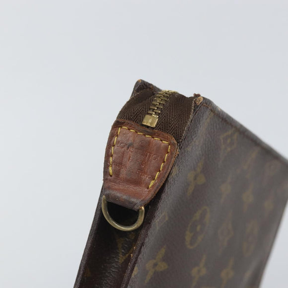 LOUIS VUITTON Monogram Bucket GM Zubehörtasche LV Auth 166340