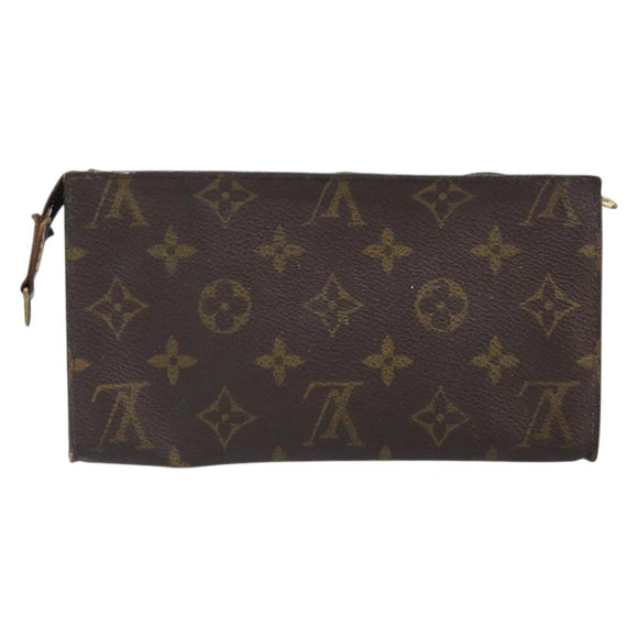 LOUIS VUITTON Monogram Bucket GM Zubehörtasche LV Auth 166340