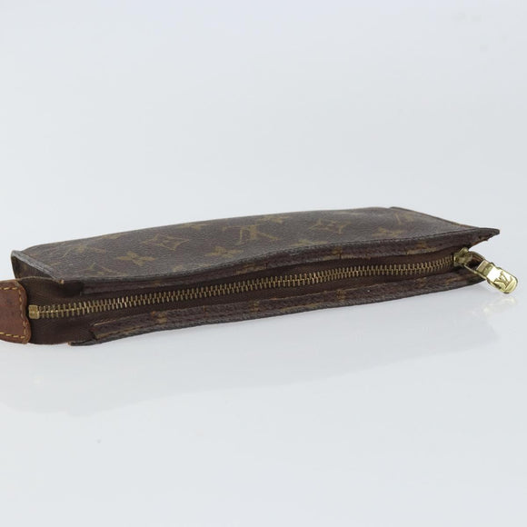 LOUIS VUITTON Monogram Bucket GM Zubehörtasche LV Auth 166340