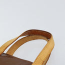 LOUIS VUITTON Monogram Vernis Reade PM Hand Bag Bronze M91146 LV Auth 166351-8