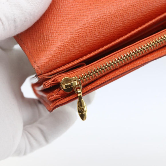 LOUIS VUITTON Multicolor Portefeuille Sarah Wallet White M93532 LV Auth 166362