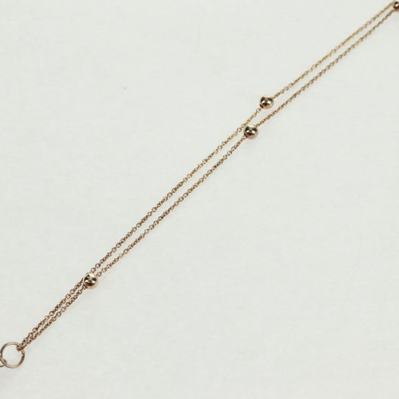 PRADA Clownfish Motif Necklace Ag925 Gold Tone Auth 166365V