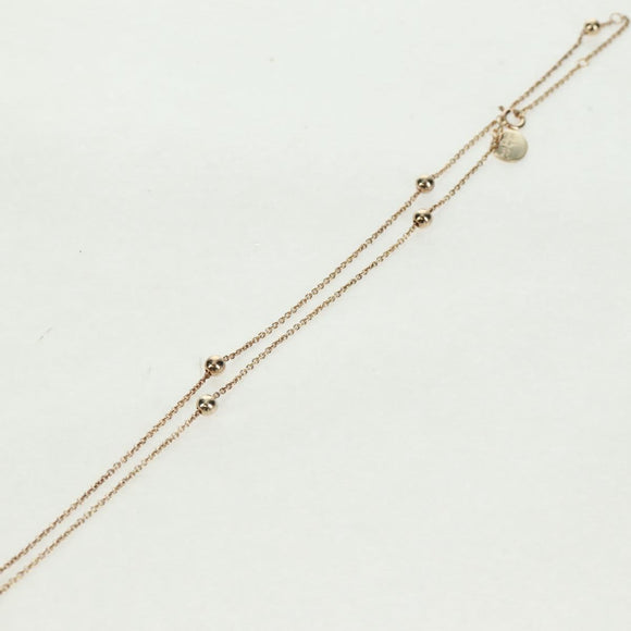 PRADA Clownfish Motif Necklace Ag925 Gold Tone Auth 166365V