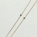 PRADA Clownfish Motif Necklace Ag925 Gold Tone Auth 166365V-5
