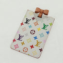 LOUIS VUITTON Monogram Multicolor Etui Mirror Mirror White M92651 Auth 166366V-18
