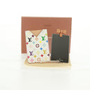 LOUIS VUITTON Monogram Multicolor Etui Mirror Mirror White M92651 Auth 166366V-12