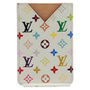 LOUIS VUITTON Monogram Multicolor Etui Mirror Mirror White M92651 Auth 166366V-13
