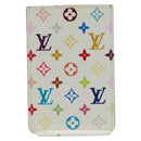 LOUIS VUITTON Monogram Multicolor Etui Mirror Mirror White M92651 Auth 166366V-2