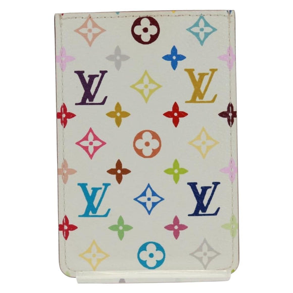 LOUIS VUITTON Monogram Multicolor Etui Mirror Mirror White M92651 Auth 166366V