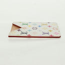 LOUIS VUITTON Monogram Multicolor Etui Mirror Mirror White M92651 Auth 166366V-4