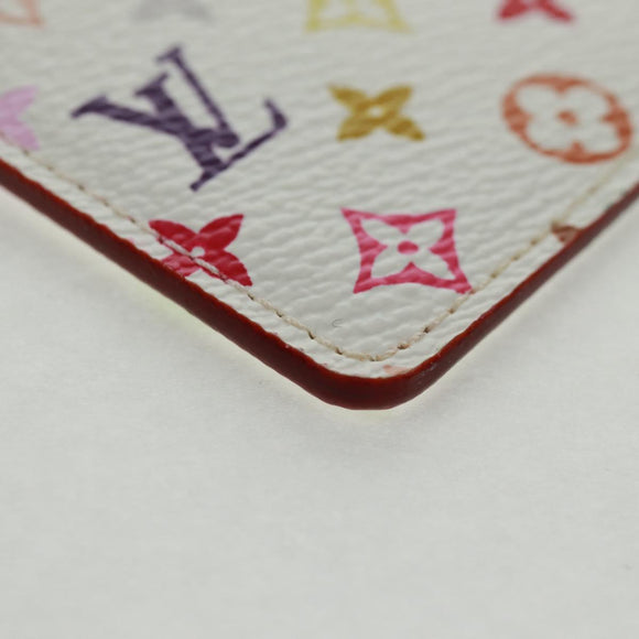 LOUIS VUITTON Monogram Multicolor Etui Mirror Mirror White M92651 Auth 166366V