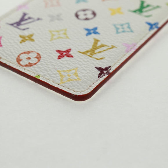 LOUIS VUITTON Monogram Multicolor Etui Mirror Mirror White M92651 Auth 166366V