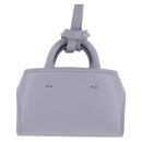 Salvatore Ferragamo Bag Charm Leather Purple Auth 166369M-3