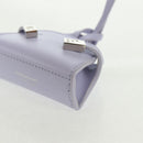Salvatore Ferragamo Bag Charm Leather Purple Auth 166369M-9