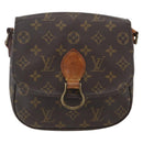 LOUIS VUITTON Monogram Saint Cloud MM Shoulder Bag M51243 LV Auth 166373-13