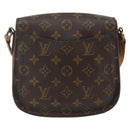 LOUIS VUITTON Monogram Saint Cloud MM Shoulder Bag M51243 LV Auth 166373-2
