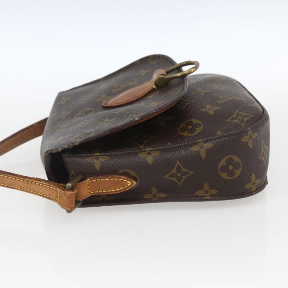 LOUIS VUITTON Monogram Saint Cloud MM Shoulder Bag M51243 LV Auth 166373