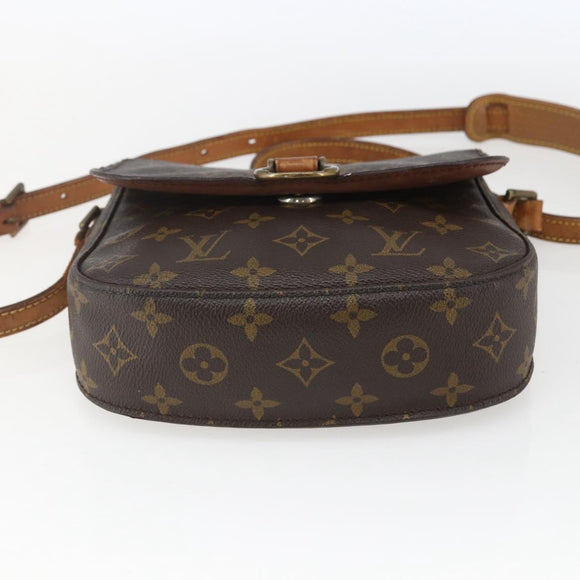 LOUIS VUITTON Monogram Saint Cloud MM Shoulder Bag M51243 LV Auth 166373