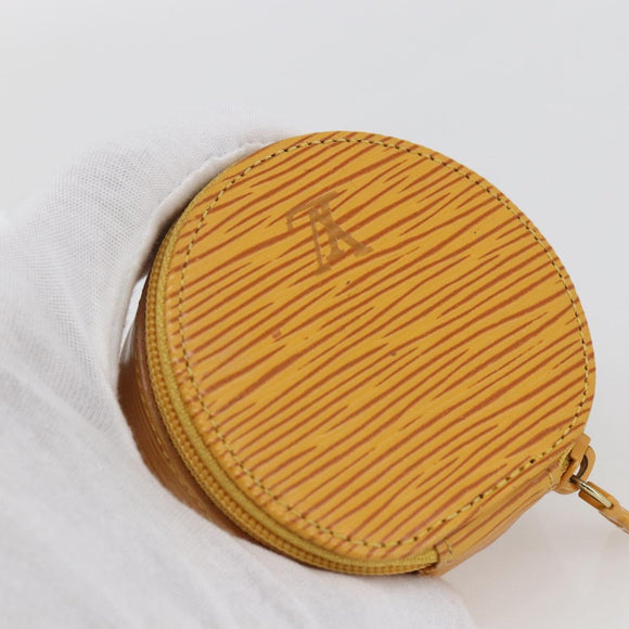 LOUIS VUITTON Epi Ecrin Bijoux 8 Jewelry Box Yellow M48229 LV Auth 166389