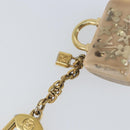 LOUIS VUITTON Porte Cles Speedy Unclusion Charm Gold Tone M65416 LV Auth 166391-5