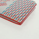 LOUIS VUITTON Damier Spray Double Zip Card Holder White M81430 LV Auth 166392M-14