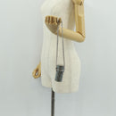 LOUIS VUITTON Monogram LV Pop Chain Lipsticketui Zilver MP2516 LV Auth 166393V-23