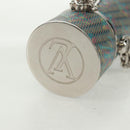 LOUIS VUITTON Monogram LV Pop Chain Lipsticketui Zilver MP2516 LV Auth 166393V-6