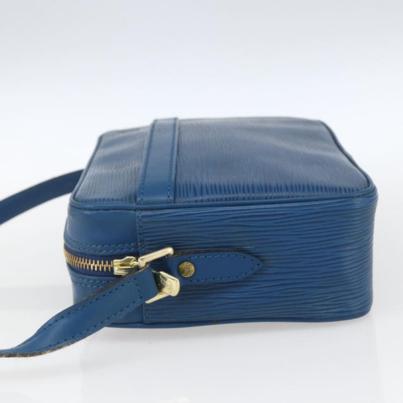 LOUIS VUITTON Epi Trocadero 23 Shoulder Bag Blue M52305 LV Auth 166417A