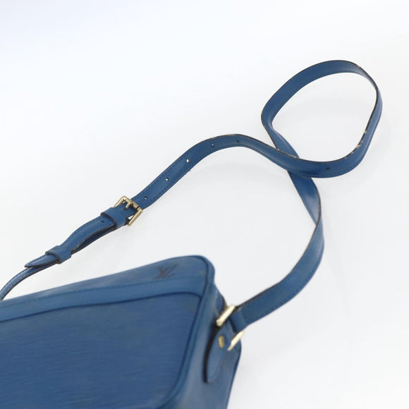 LOUIS VUITTON Epi Trocadero 23 Shoulder Bag Blue M52305 LV Auth 166417A