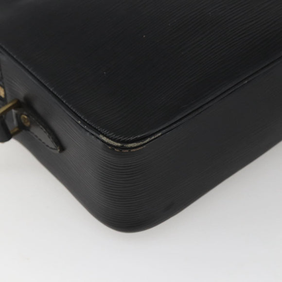 LOUIS VUITTON Epi Trocadero 27 Shoulder Bag Black M52312 LV Auth 166418A
