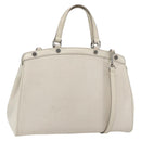 LOUIS VUITTON Epi Blair MM Hand Bag 2way White Yvoire M40330 LV Auth 166428-1
