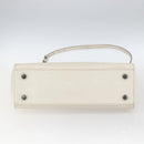 LOUIS VUITTON Epi Blair MM Hand Bag 2way White Yvoire M40330 LV Auth 166428-5